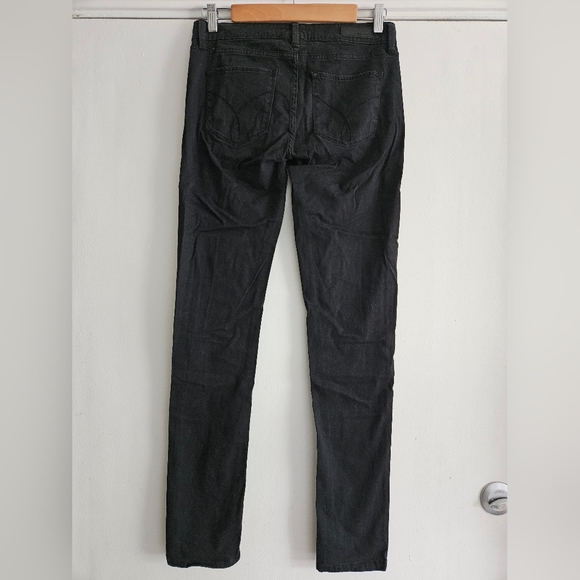 Calvin Klein Women's Black Straight Slim Casual Slacks Size 2 - Picture 4 of 5